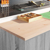 vidaXL Armadi da Garage 6 pz Grigio Sonoma in Legno Multistrato