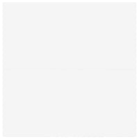 Tavolino da Salotto con Cassetti Bianco 100x100x40 cm 3328399