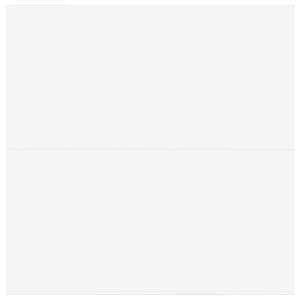 Tavolino da Salotto con Cassetti Bianco 100x100x40 cm 3328399