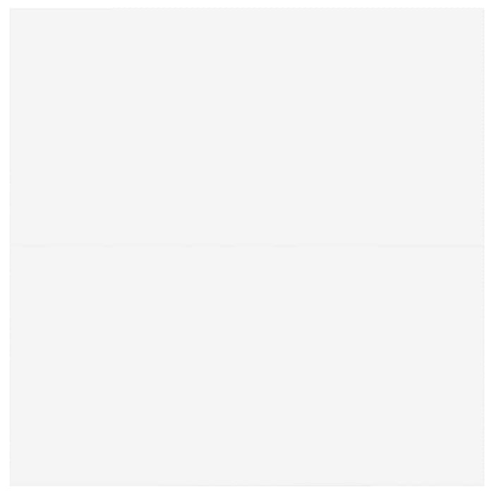 Tavolino da Salotto con Cassetti Bianco 100x100x40 cm 3328399