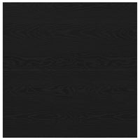 vidaXL Tavolino da Salotto con Cassetti Rovere Nero 100x100x40 cm