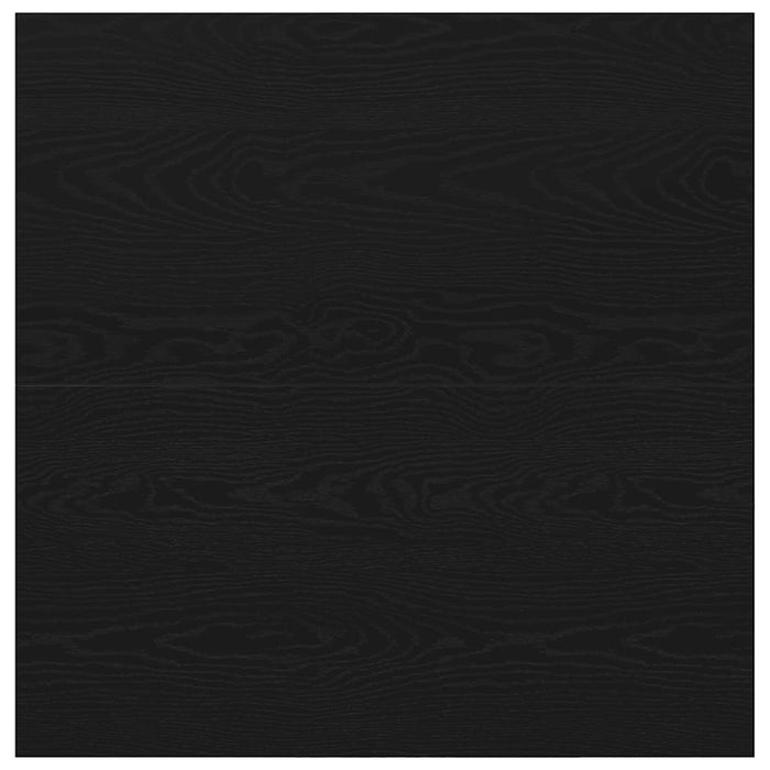 vidaXL Tavolino da Salotto con Cassetti Rovere Nero 100x100x40 cm