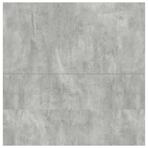 vidaXL Tavolino da Salotto con Cassetti Grigio Cemento 100x100x40 cm