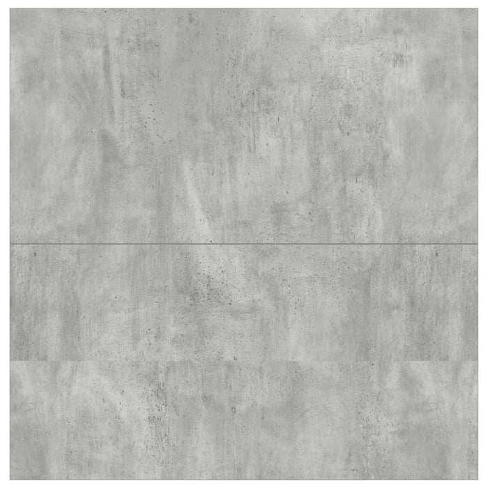 Tavolino da Salotto con Cassetti Grigio Cemento 70,5x70x40 cm