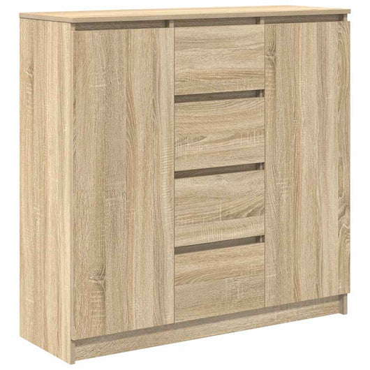 Credenza con Cassetti-Buffet-Armadio da cucina Rovere Sonoma 100,5x35x98,5 cm Truciolato