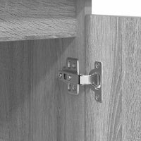 Credenza con Cassetti Grigio Sonoma 100,5x35x98,5 cm Truciolato