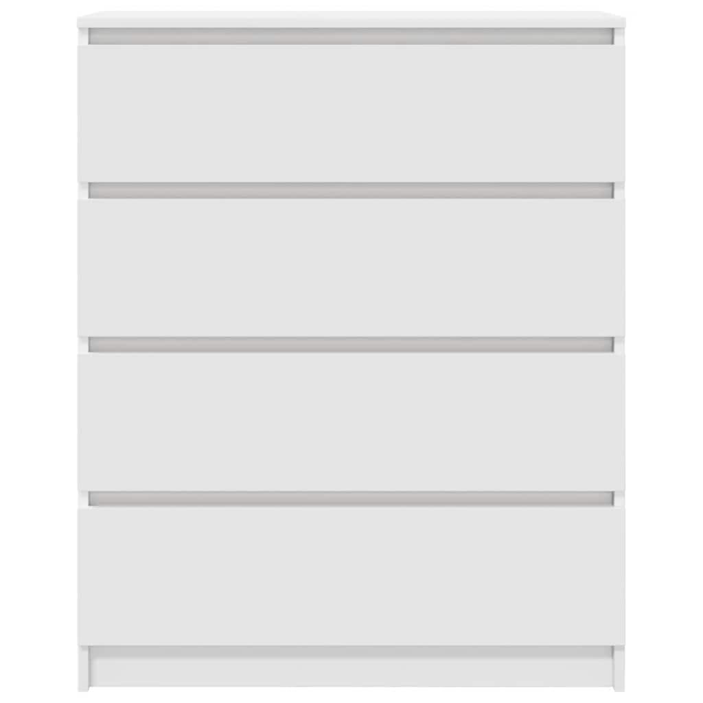 Credenza Bianca 80x35x99 cm in Legno Multistrato 3328480
