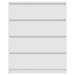 Credenza Bianca 80x35x99 cm in Legno Multistrato 3328480