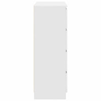 Credenza Bianca 80x35x99 cm in Legno Multistrato 3328480