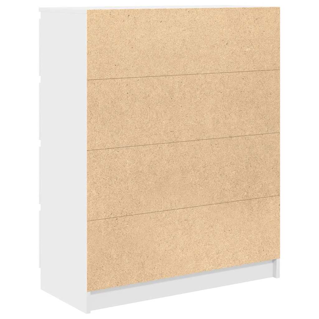 Credenza Bianca 80x35x99 cm in Legno Multistrato 3328480