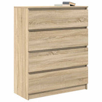 Credenza Rovere Sonoma 80x35x99 cm in Legno Multistrato 3328482