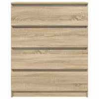 vidaXL Credenza Rovere Sonoma 80x35x99 cm in Legno Multistrato