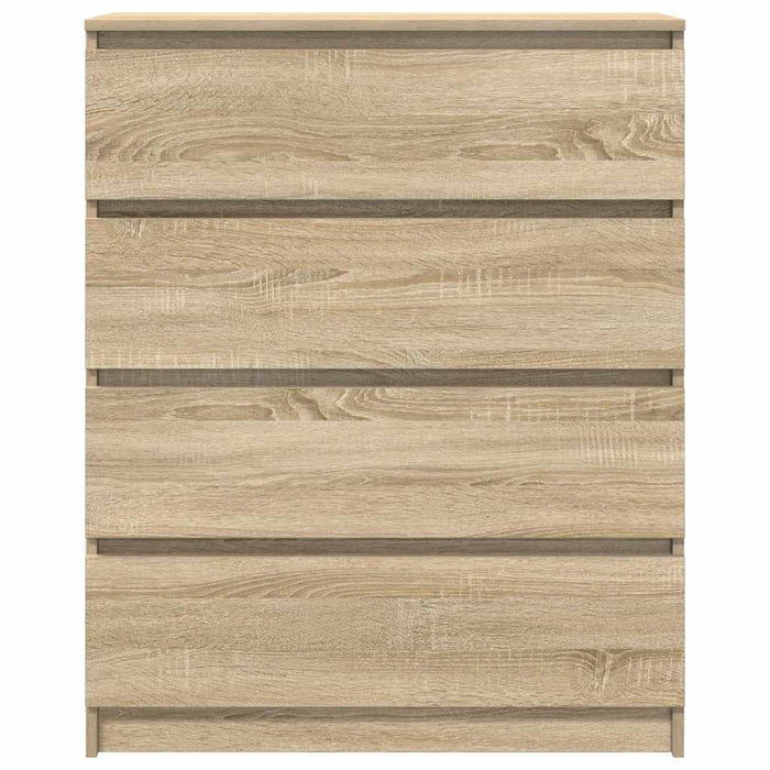 vidaXL Credenza Rovere Sonoma 80x35x99 cm in Legno Multistrato