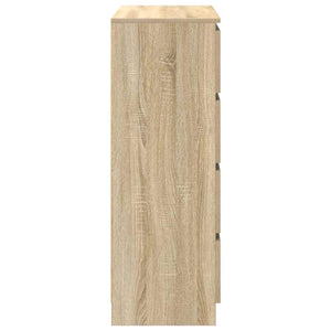vidaXL Credenza Rovere Sonoma 80x35x99 cm in Legno Multistrato