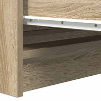 vidaXL Credenza Rovere Sonoma 80x35x99 cm in Legno Multistrato