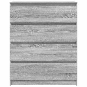 Credenza Grigio Sonoma 80x35x99 cm in Legno Multistrato 3328485