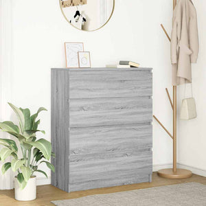 Credenza Grigio Sonoma 80x35x99 cm in Legno Multistrato 3328485