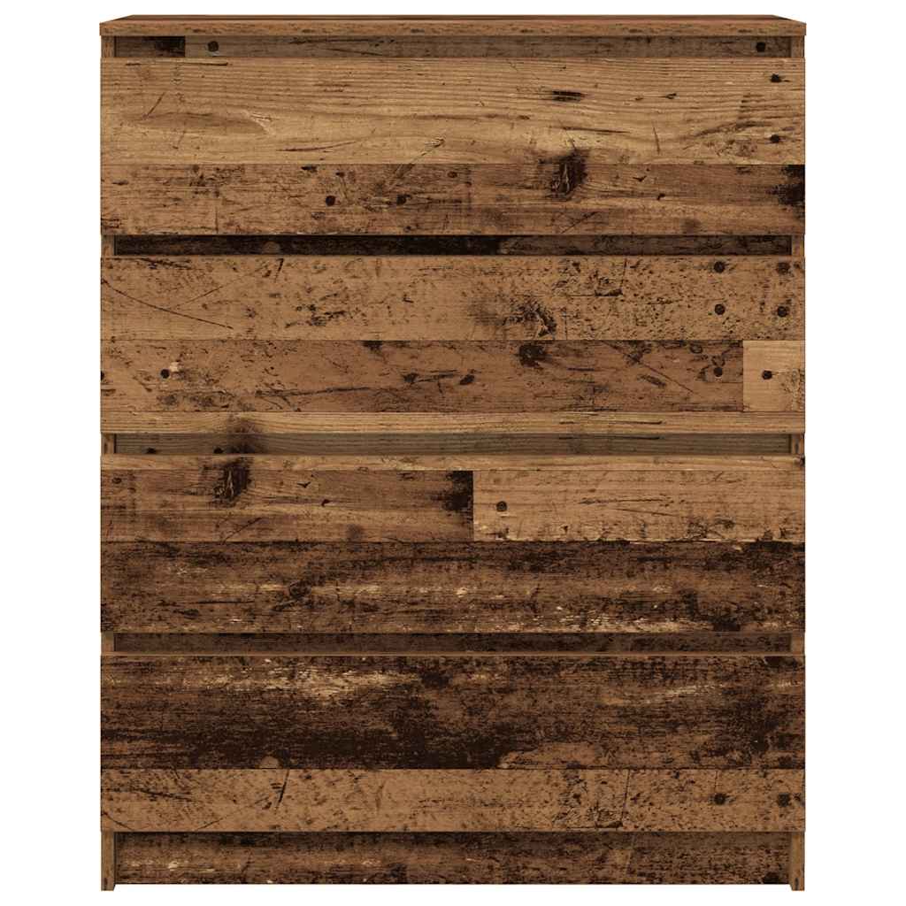 Credenza-Buffet-Armadio da cucina Legno Antico 80x35x99 cm in Legno Multistrato