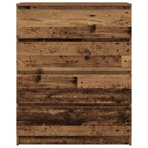 Credenza-Buffet-Armadio da cucina Legno Antico 80x35x99 cm in Legno Multistrato