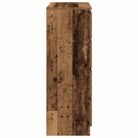 Credenza-Buffet-Armadio da cucina Legno Antico 80x35x99 cm in Legno Multistrato