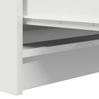 Credenza Bianca 100x35x99 cm in Legno Multistrato 3328489