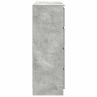 Credenza Grigio Cemento 100x35x99 cm in Legno Multistrato 3328492