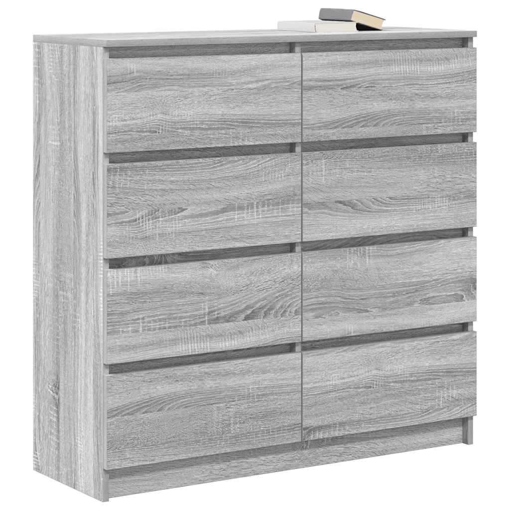Credenza Grigio Sonoma 100x35x99 cm in Legno Multistrato 3328494