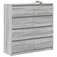 Credenza Grigio Sonoma 100x35x99 cm in Legno Multistrato 3328494