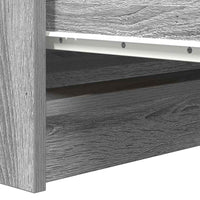 vidaXL Credenza Grigio Sonoma 100x35x99 cm in Legno Multistrato