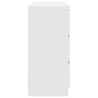 Credenza Bianca 100x35x76 cm in Legno Multistrato 3328498