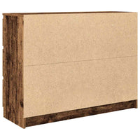 vidaXL Credenza Legno Antico 100x35x76 cm in Legno Multistrato