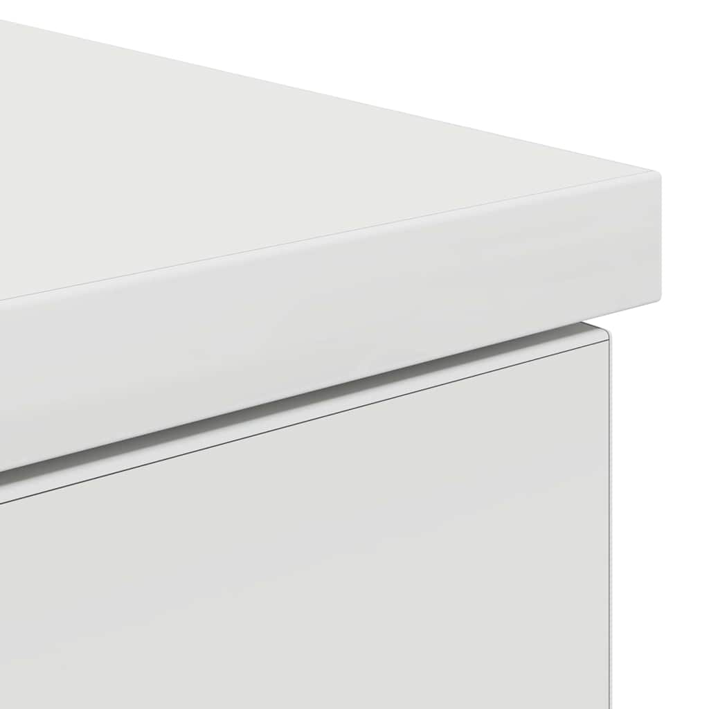 Scrivania  Bianca 140x49x76 cm in Legno Ingegnerizzato 3328507