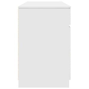 Scrivania  Bianca 140x49x76 cm in Legno Ingegnerizzato 3328507