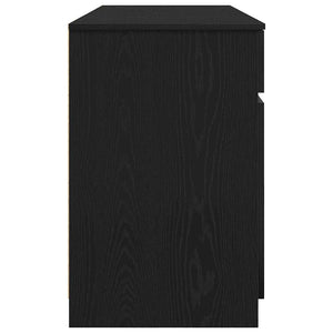 Scrivania  Nero Rovere 140x49x76 cm Legno ingegnerizzato 3328508