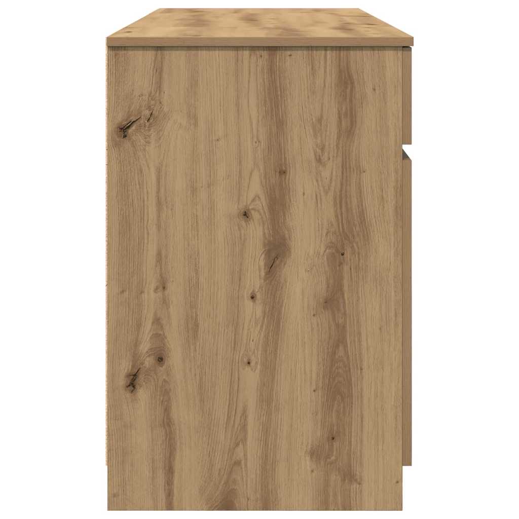 Scrivania rovere artigianale 140 x 49 x 76 cm Legno multistrato 3328515