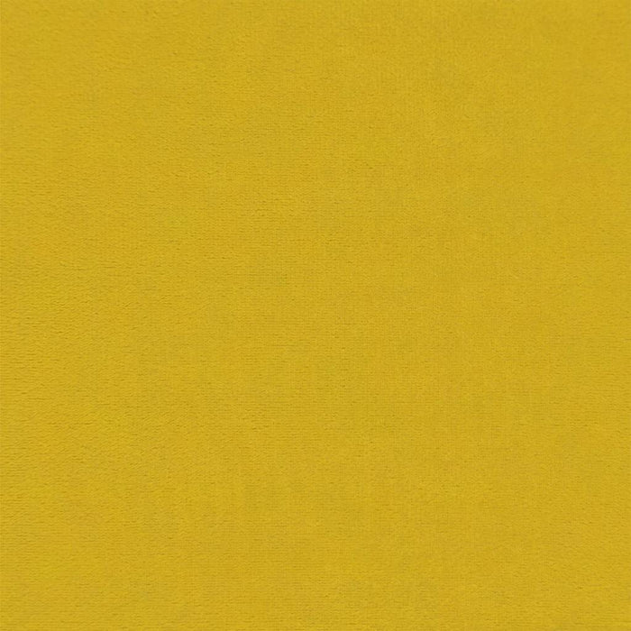 Divano 2 Posti con Chaise longue a L-Sofa 2 Posti con Chaise Giallo 125 cm Velluto