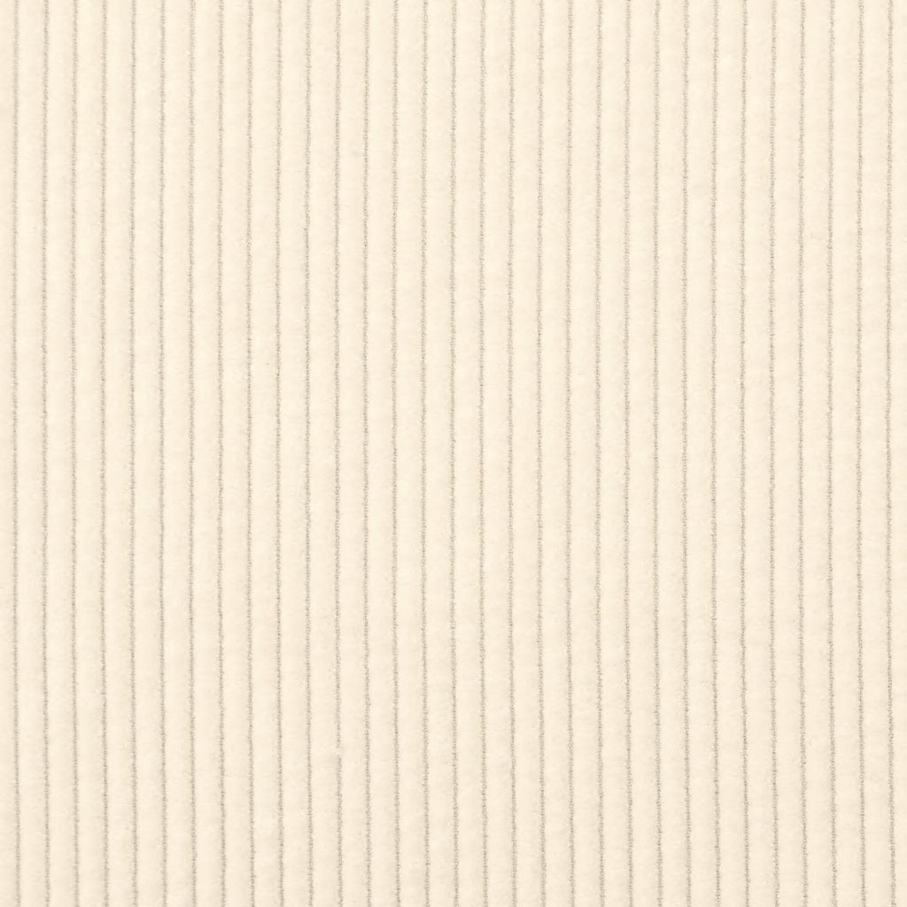 Divano 2 Posti con Chaise longue a L-Sofa 2 Posti con Chaise Crema 125 cm Lino