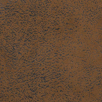 Divano 2 Posti con Chaise longue a L Marrone 125 cm Similpelle