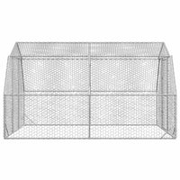 Recinto per Polli 2,5x4x2,25 m in Acciaio Zincato