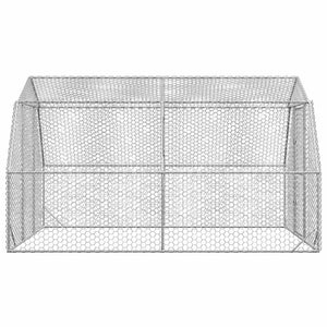 Recinto per Polli 2,5x4x2,25 m in Acciaio Zincato