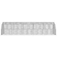 Recinto per Polli 2,5x10x2,25 m in Acciaio Zincato 3328519