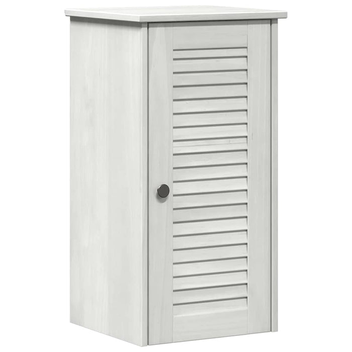 vidaXL Set di mobili per il bagno con porta VIGO 2 pcs bianco anticato