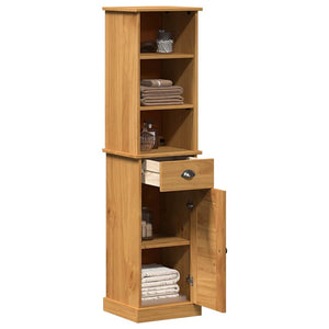 Set di mobili per il bagno VIGO 2 pcs Marrone e Marrone miele 3328535