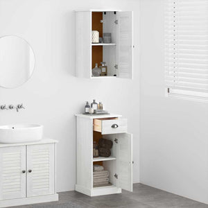 Set di mobili per il bagno VIGO 2 pcs Marrone e bianco 3328538