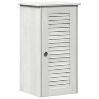 vidaXL Set di mobili per il bagno VIGO 2 pcs Marrone e bianco