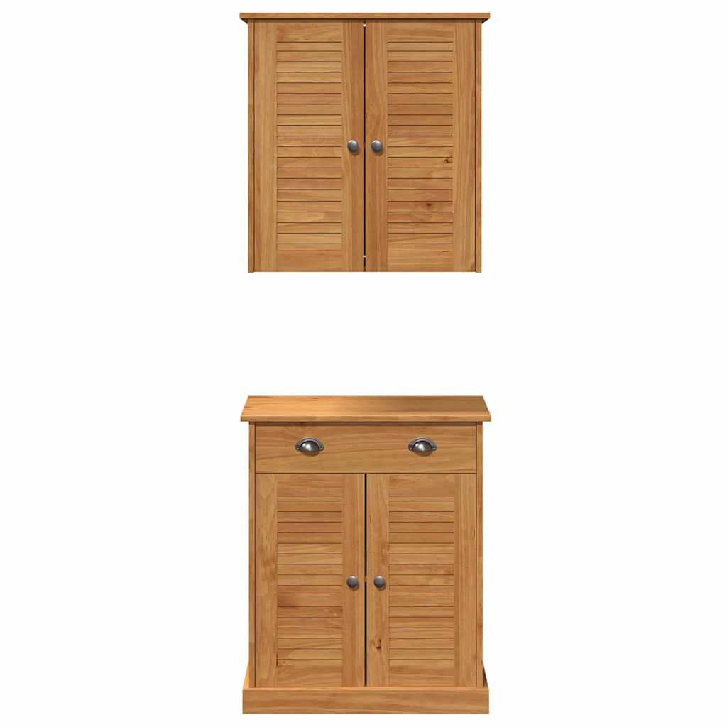 Set di mobili per il bagno VIGO 2 pcs Marrone 67.5 x 34 x 80 cm 3328541