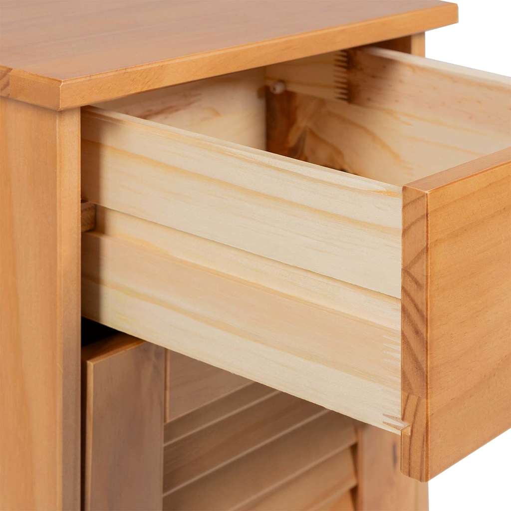 vidaXL Set di mobili per il bagno VIGO 3 pcs Marrone 37 x 34 x 80 cm