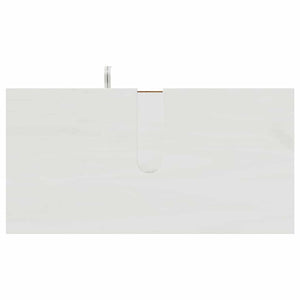 vidaXL Set di mobili per il bagno 3 pcs Marrone 37 x 34 x 80 cm