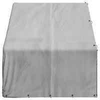 Cuccia per cani da esterno con copertura 3x2x1,9 m in acciaio zincato 4105409