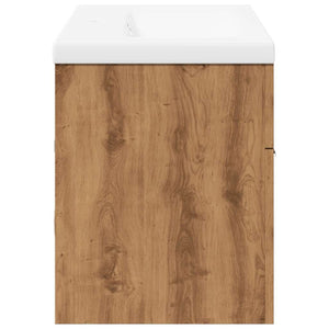 Set Mobili da Bagno 2 pz Rovere Artigianale Legno Multistrato 3328584